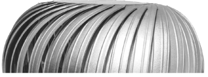 Sirip Lengkung Kincir Turbin Ventilator Kencana