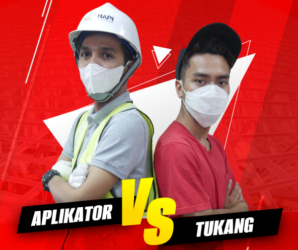 Tukang vs Aplikator Baja Ringan
