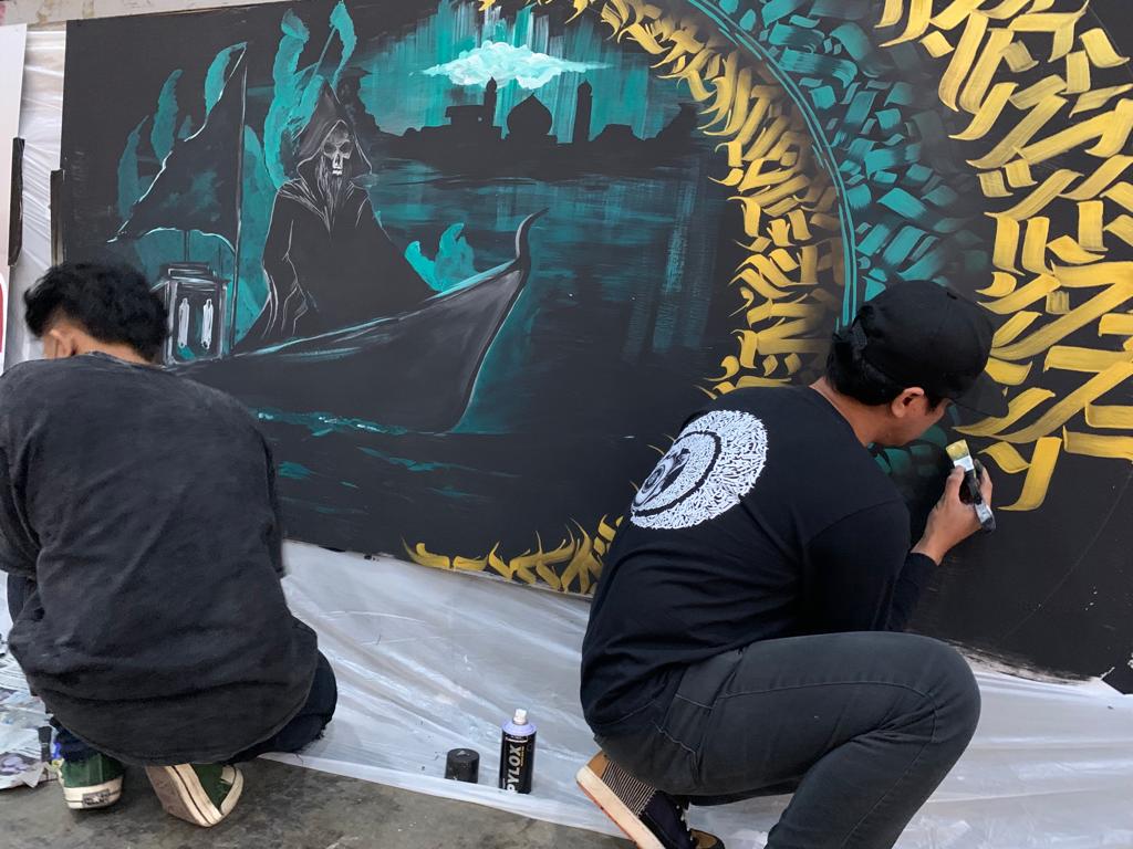 Mural Tema Akhirat