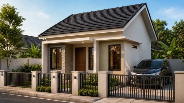 Atap Baja Ringan Rumah Tipe 45