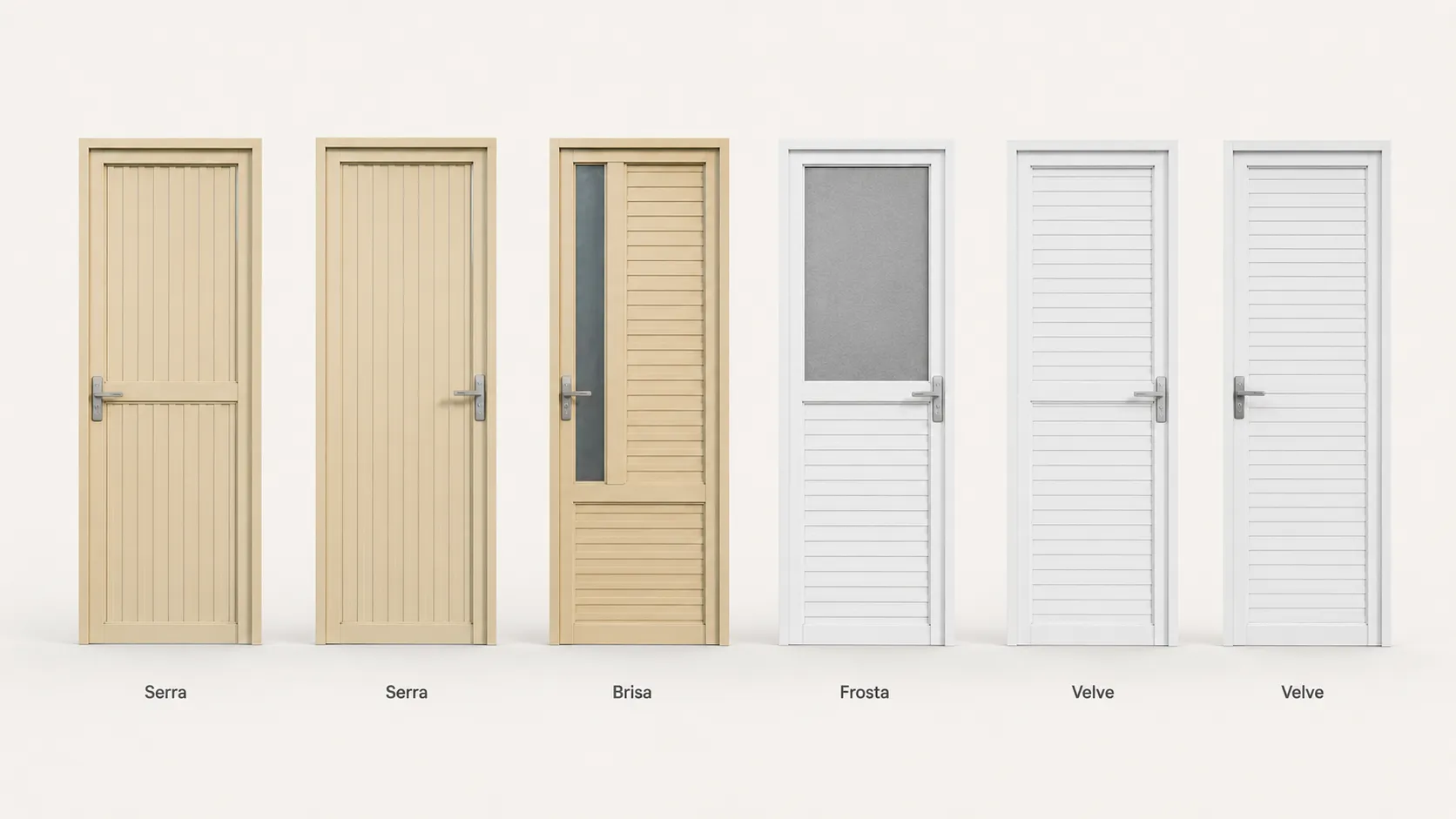 Tipe KENCANA Door Pintu Kamar Mandi