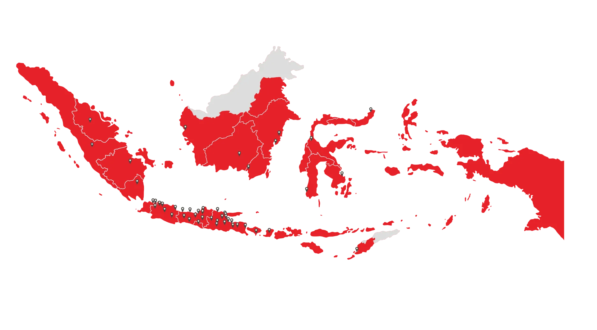 Peta Persebaran Cabang KENCANA